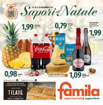 Volantino Famila - 12/12/2024 - 26/12/2024.