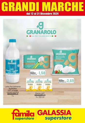 Volantino Famila - 12/12/2024 - 31/12/2024.