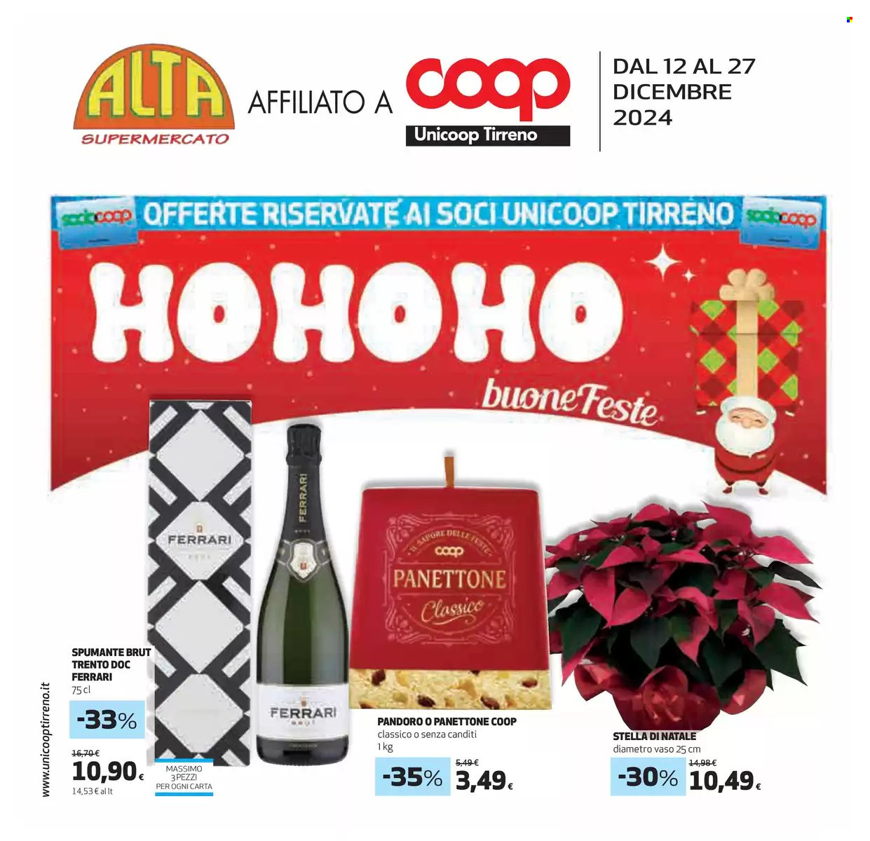 Leták Coop - 12.12.2024 - 27.12.2024. Strana 1
