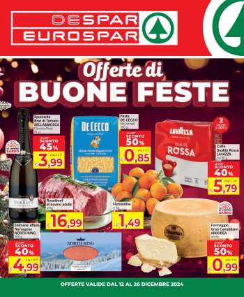 Volantino Eurospar - 12/12/2024 - 26/12/2024.