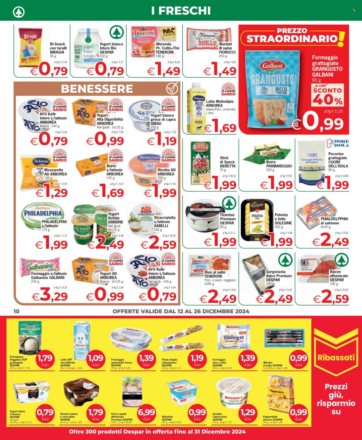 Volantino Eurospar - 12/12/2024 - 26/12/2024. Pagina 10