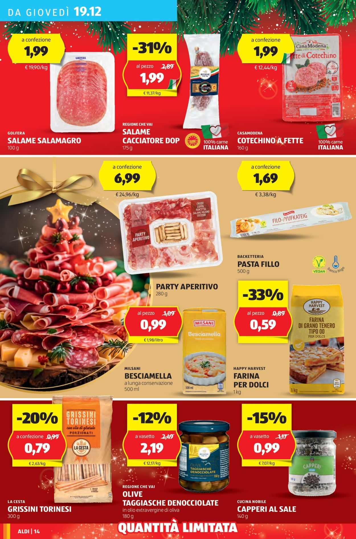 Volantino Aldi - 19/12/2024 - 28/12/2024. Pagina 14