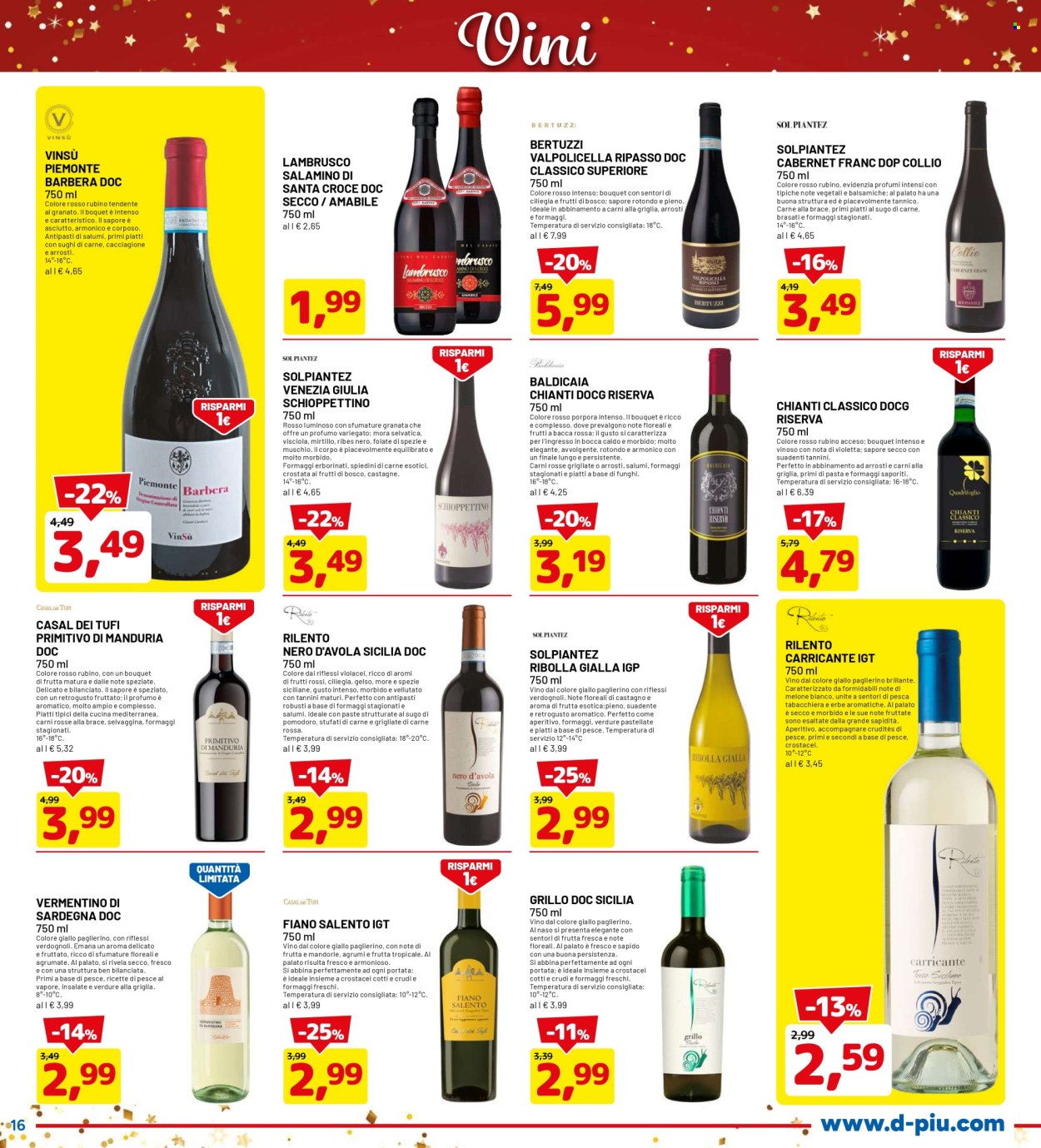 Volantino Dpiù - 16/12/2024 - 31/12/2024. Pagina 16