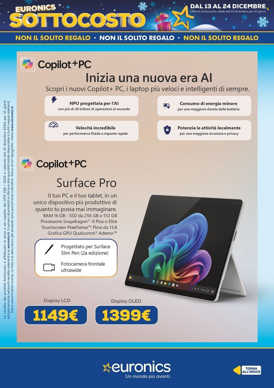 Volantino Euronics - 13/12/2024 - 22/12/2024. Pagina 19