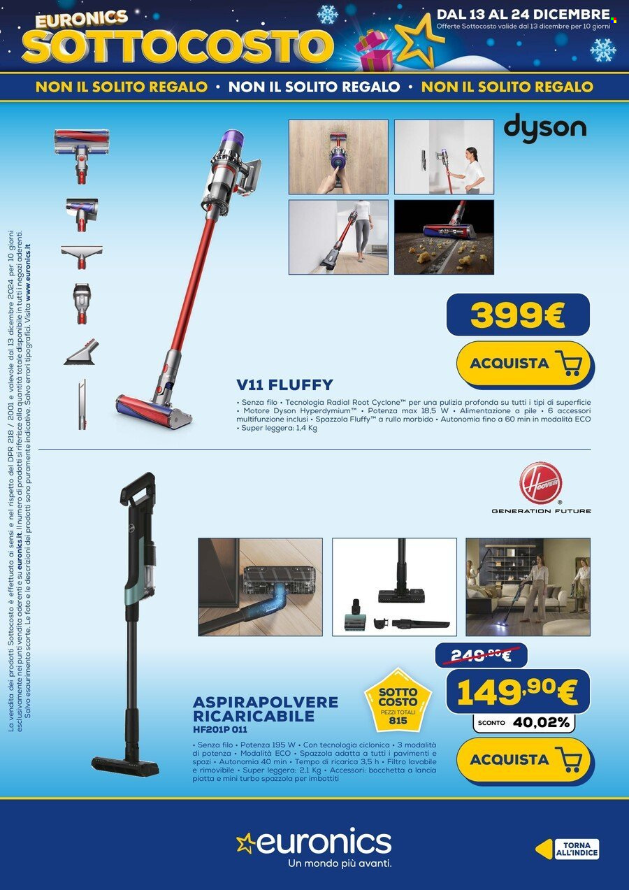 Volantino Euronics - 13/12/2024 - 22/12/2024. Pagina 26