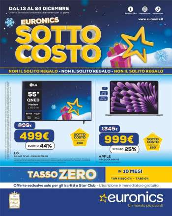 Volantino Euronics - 13/12/2024 - 24/12/2024.