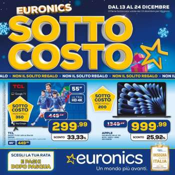 Volantino Euronics - 13/12/2024 - 24/12/2024.