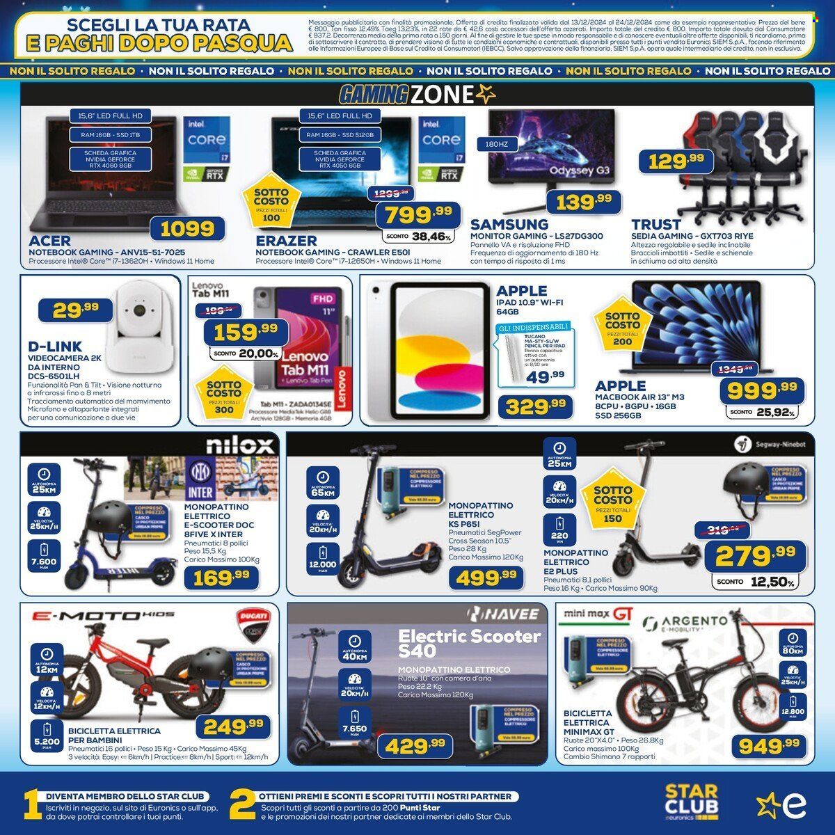 Volantino Euronics - 13/12/2024 - 24/12/2024. Pagina 11