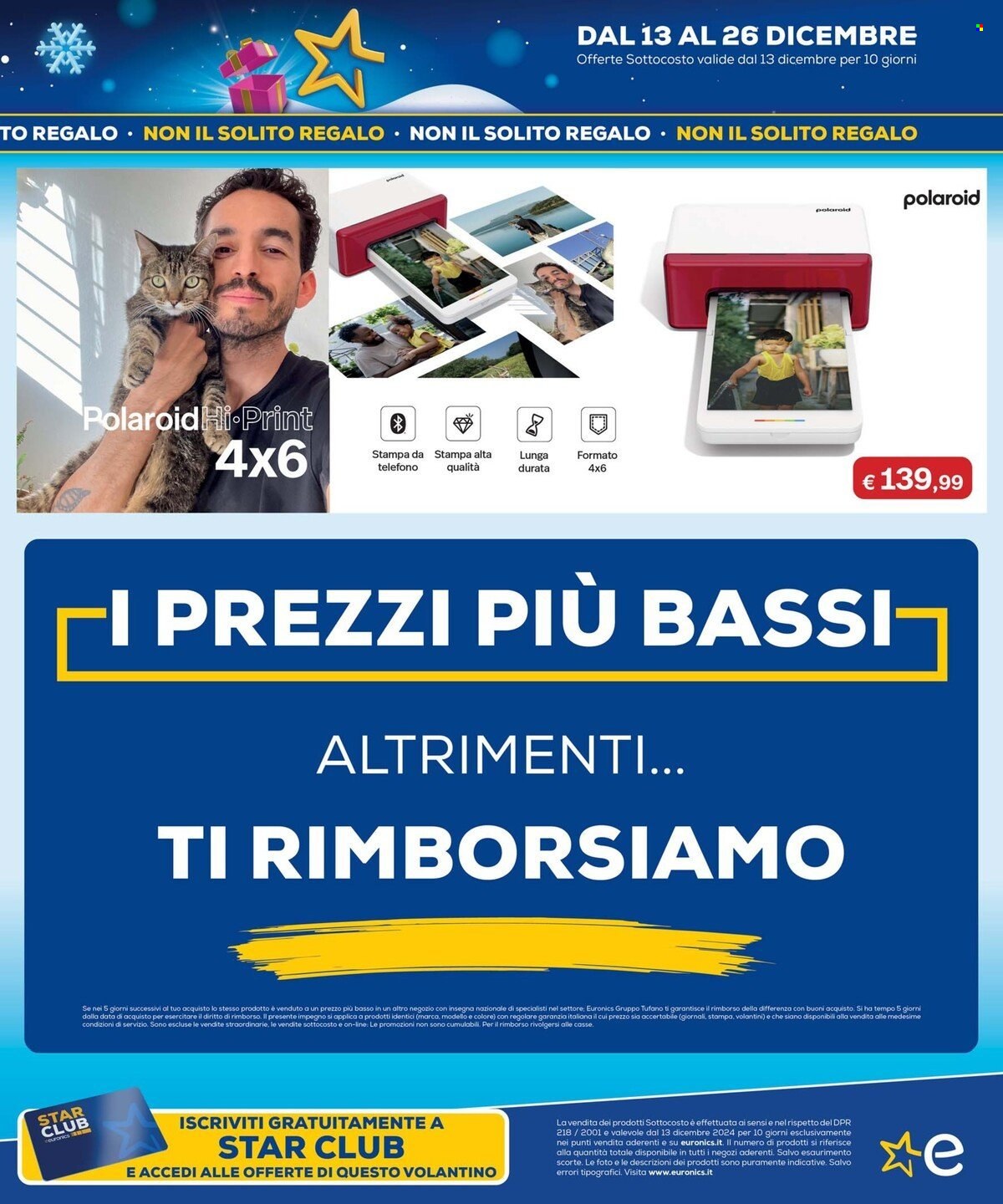 Volantino Euronics - 13/12/2024 - 31/12/2024. Pagina 7