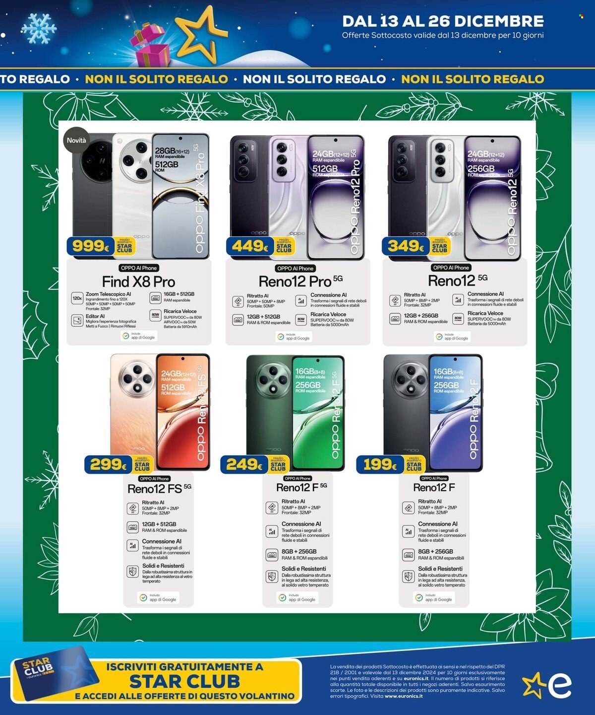 Volantino Euronics - 13/12/2024 - 31/12/2024. Pagina 15