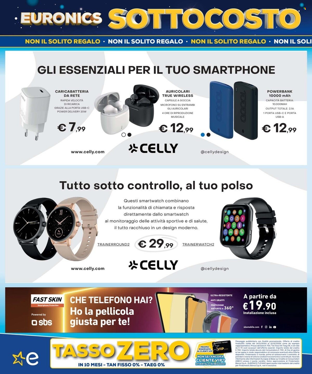 Volantino Euronics - 13/12/2024 - 31/12/2024. Pagina 16