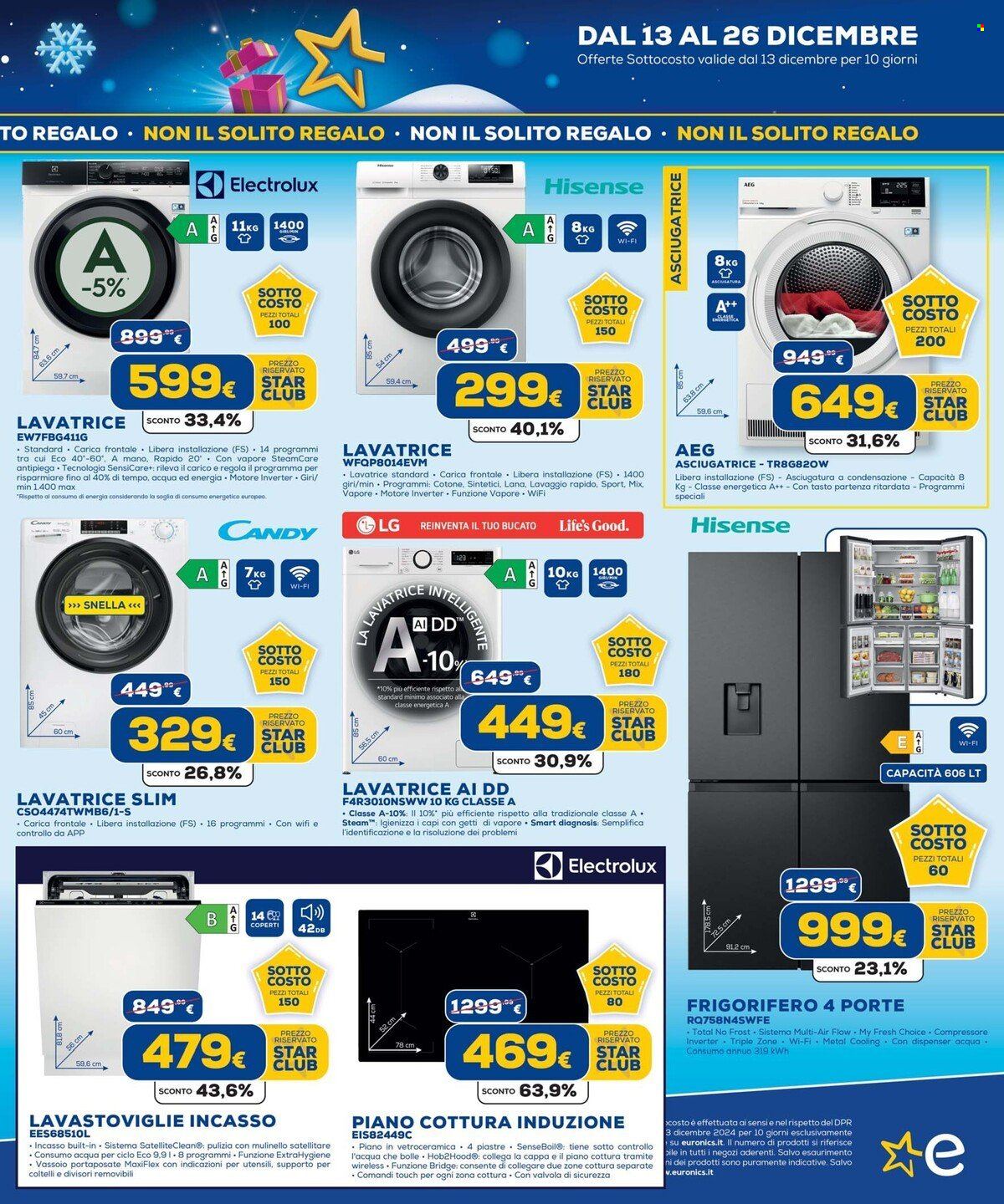 Volantino Euronics - 13/12/2024 - 31/12/2024. Pagina 21