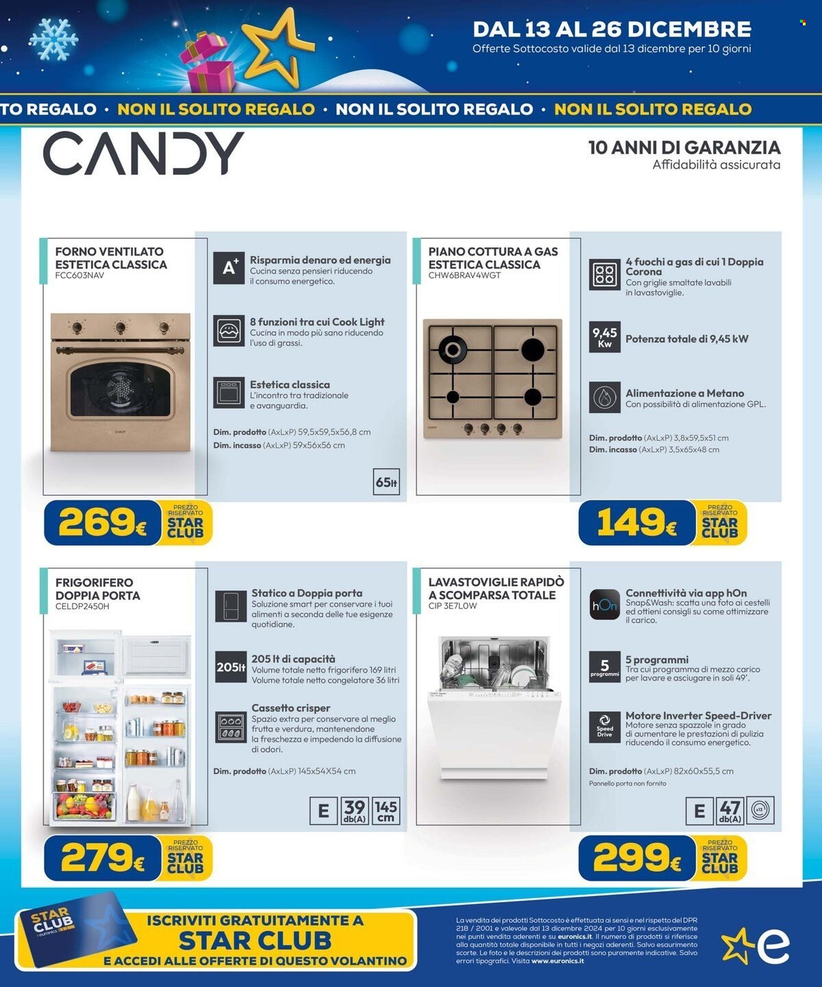 Volantino Euronics - 13/12/2024 - 31/12/2024. Pagina 23
