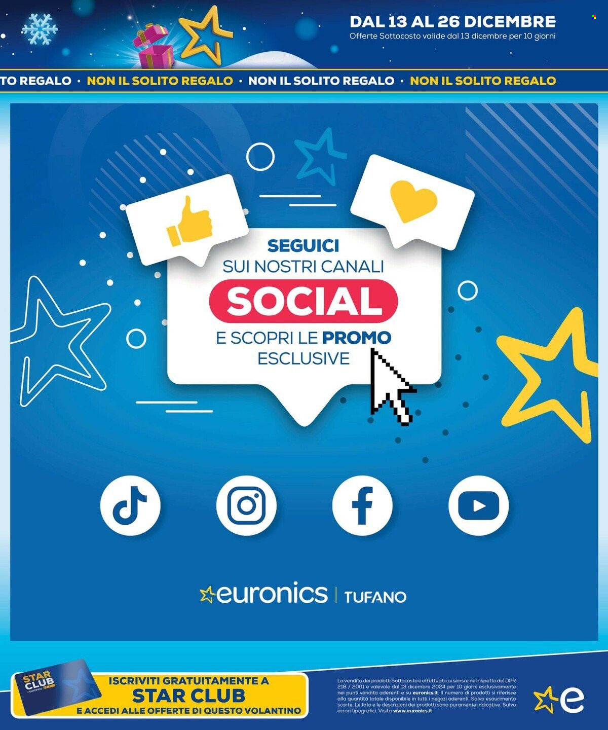 Volantino Euronics - 13/12/2024 - 31/12/2024. Pagina 29