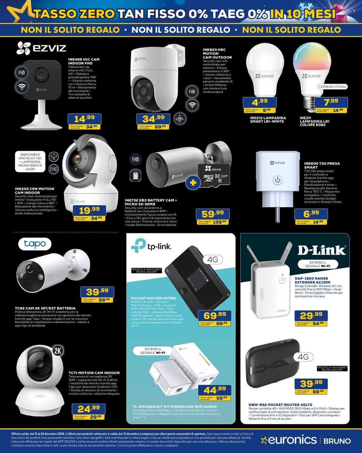 Volantino Euronics - 13/12/2024 - 24/12/2024. Pagina 13