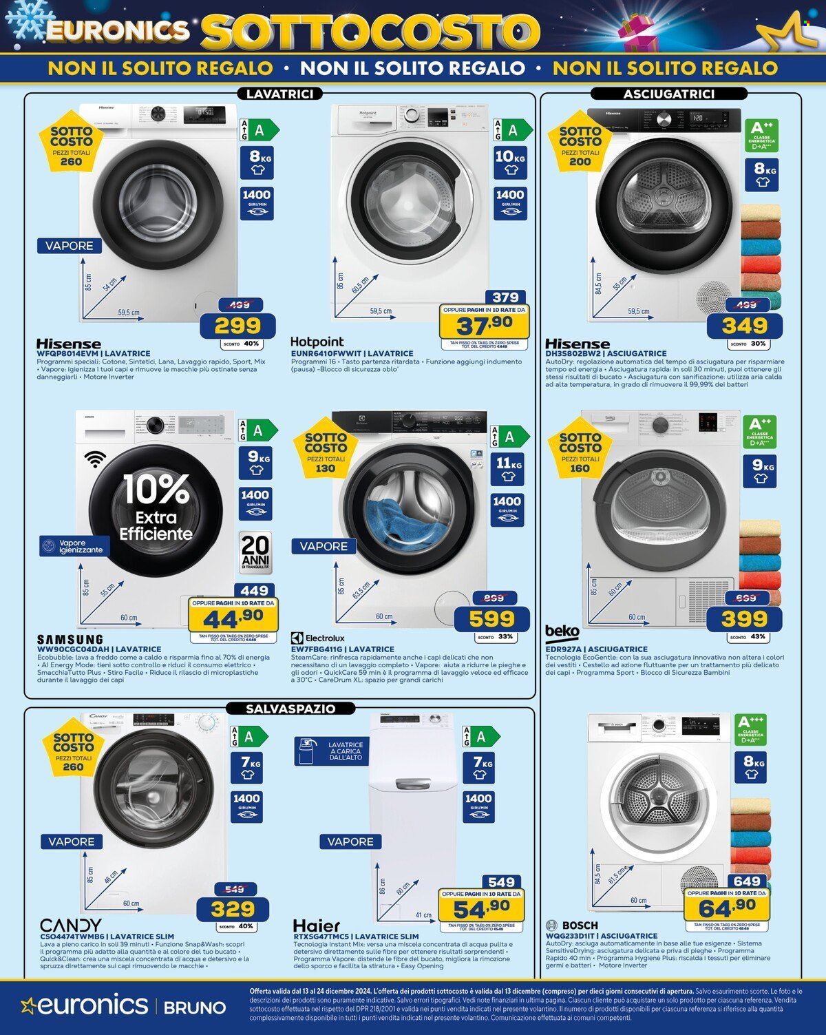 Volantino Euronics - 13/12/2024 - 24/12/2024. Pagina 28