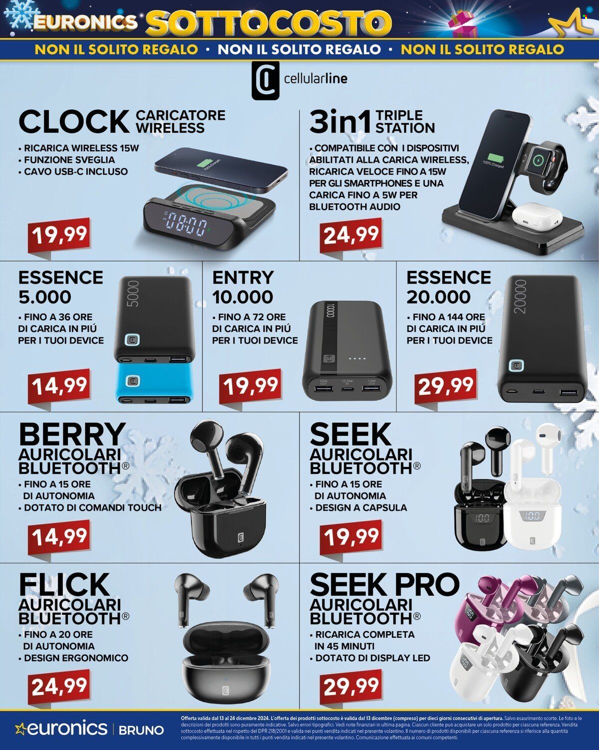 Volantino Euronics - 13/12/2024 - 24/12/2024. Pagina 44