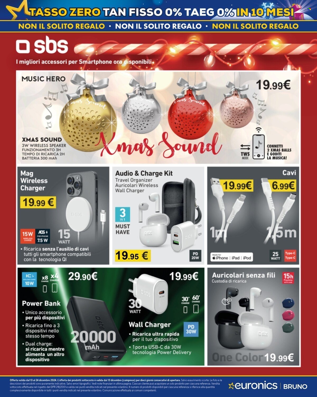 Volantino Euronics - 13/12/2024 - 24/12/2024. Pagina 45
