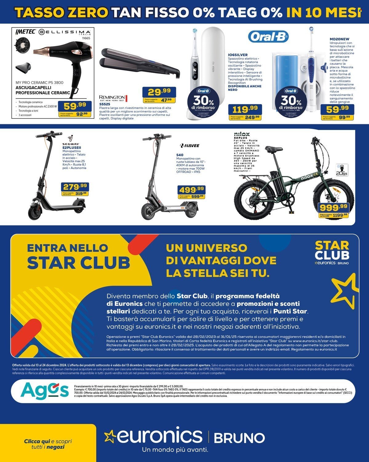 Volantino Euronics - 13/12/2024 - 24/12/2024. Pagina 50