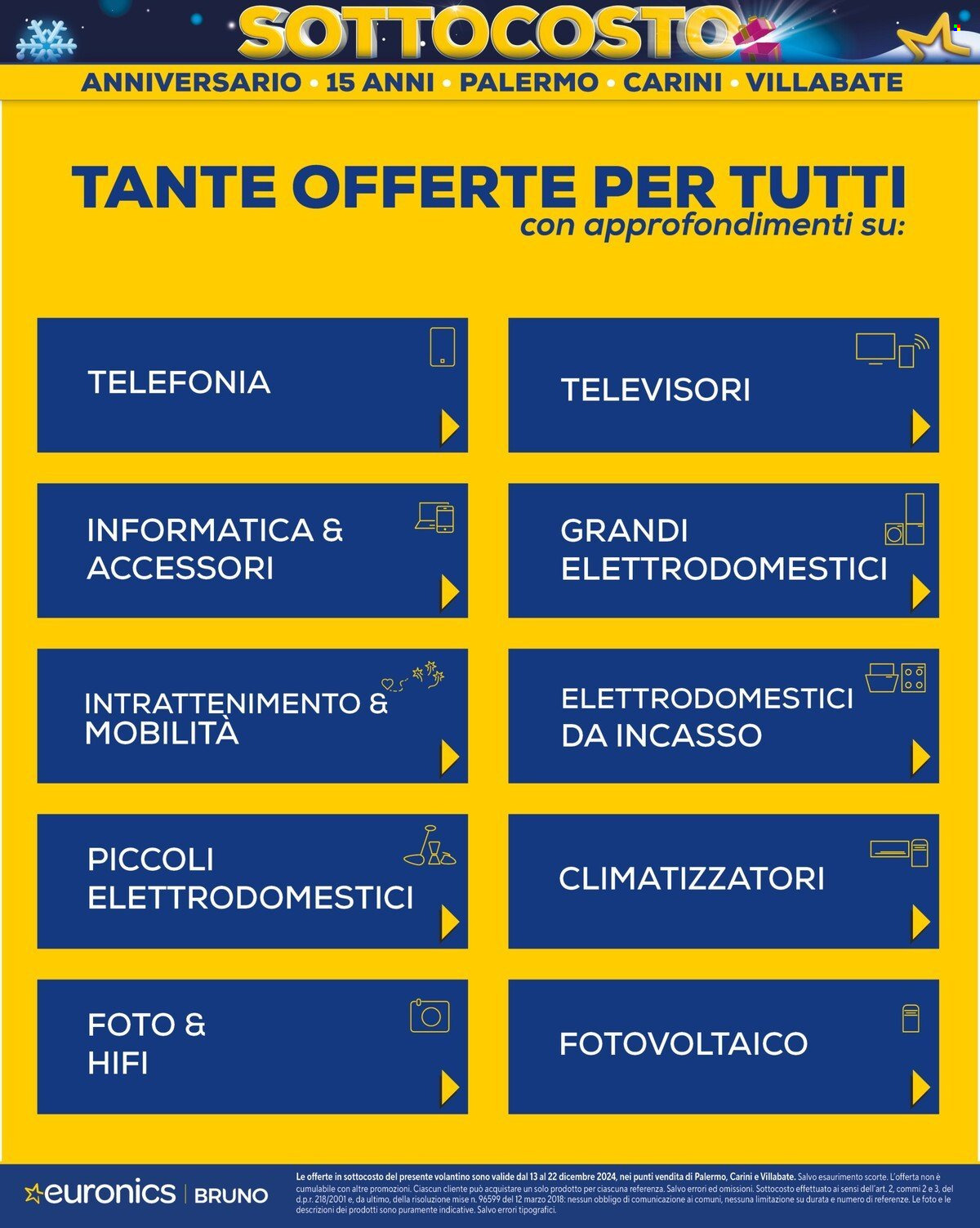 Volantino Euronics - 13/12/2024 - 24/12/2024. Pagina 2