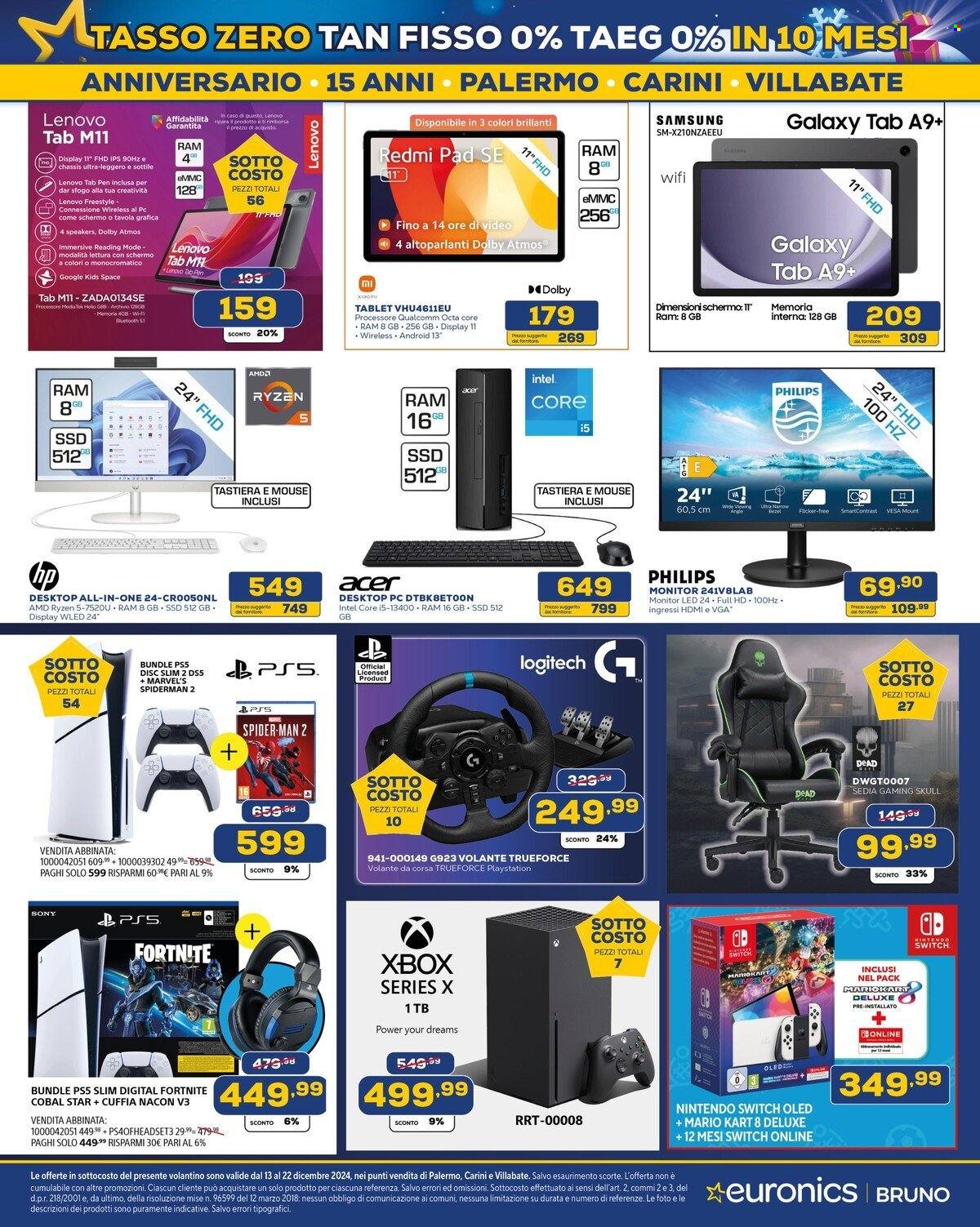 Volantino Euronics - 13/12/2024 - 24/12/2024. Pagina 9