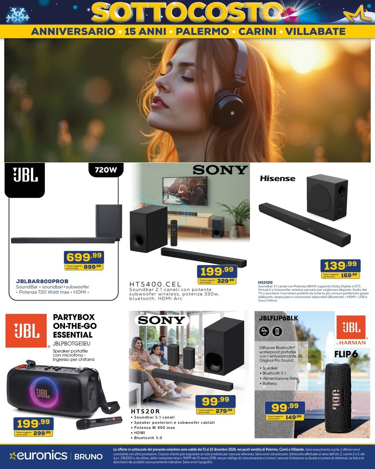 Volantino Euronics - 13/12/2024 - 24/12/2024. Pagina 18