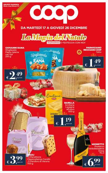 Volantino Coop - 17/12/2024 - 26/12/2024.