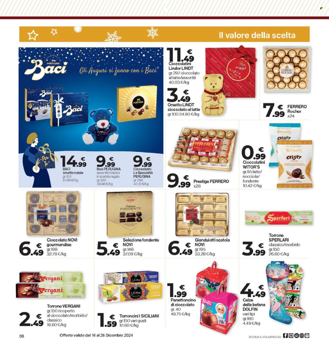 Volantino Eurospar - 16/12/2024 - 26/12/2024. Pagina 8