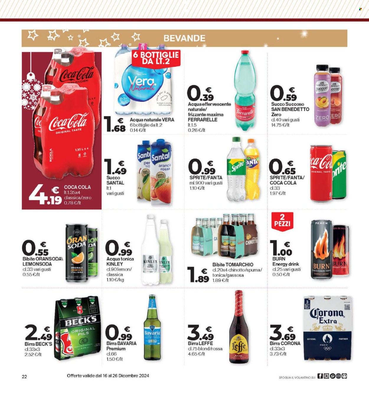 Volantino Eurospar - 16/12/2024 - 26/12/2024. Pagina 22