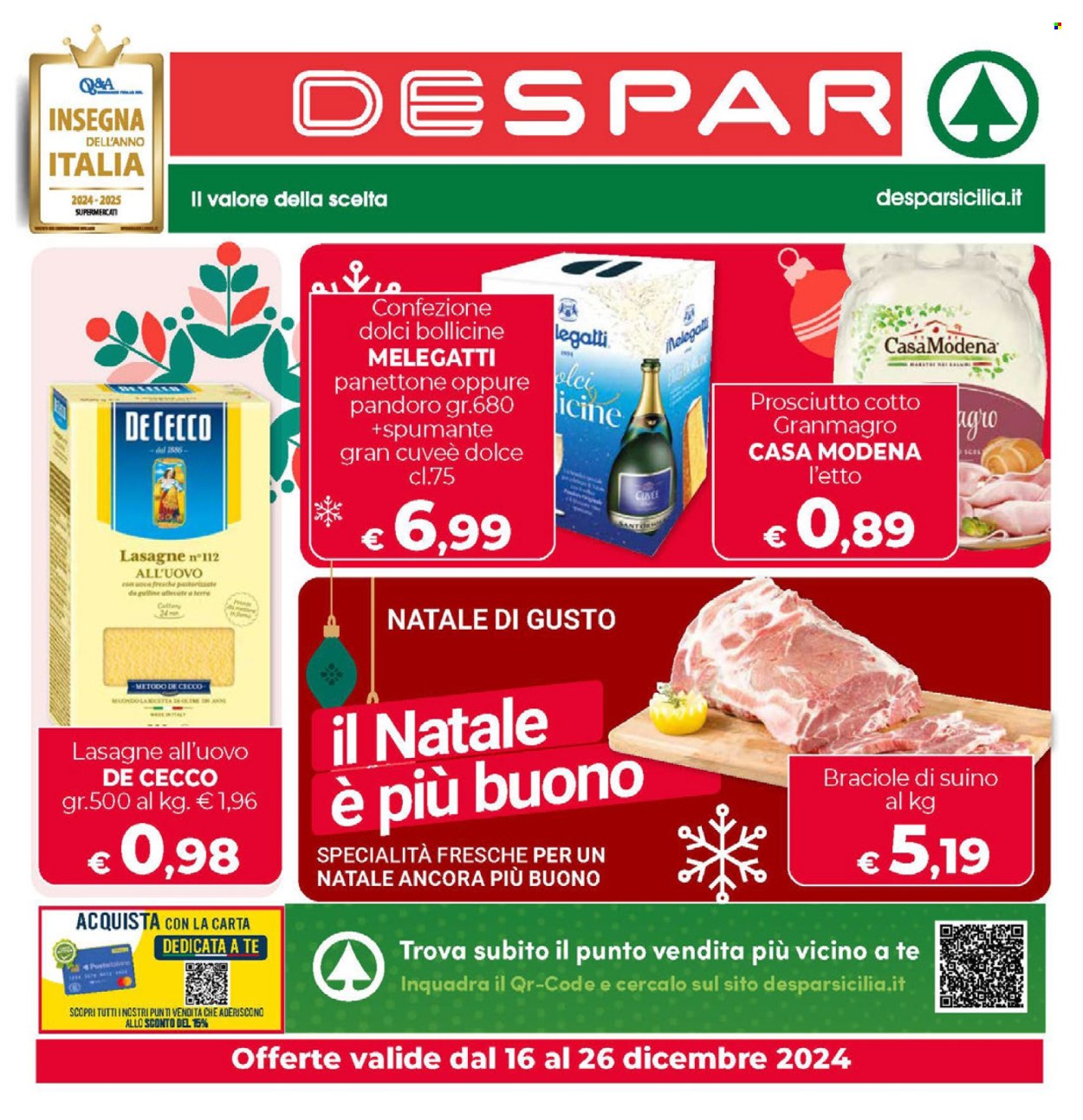 Volantino Despar - 16/12/2024 - 26/12/2024. Pagina 24