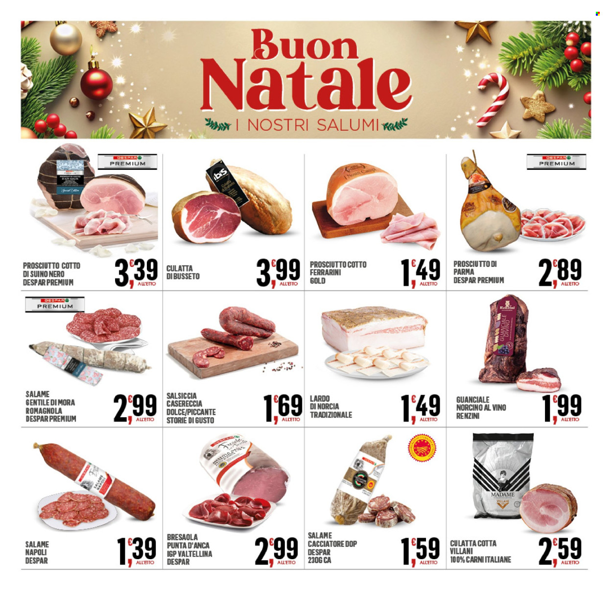 Leták Eurospar - 12.12.2024 - 24.12.2024. Strana 3