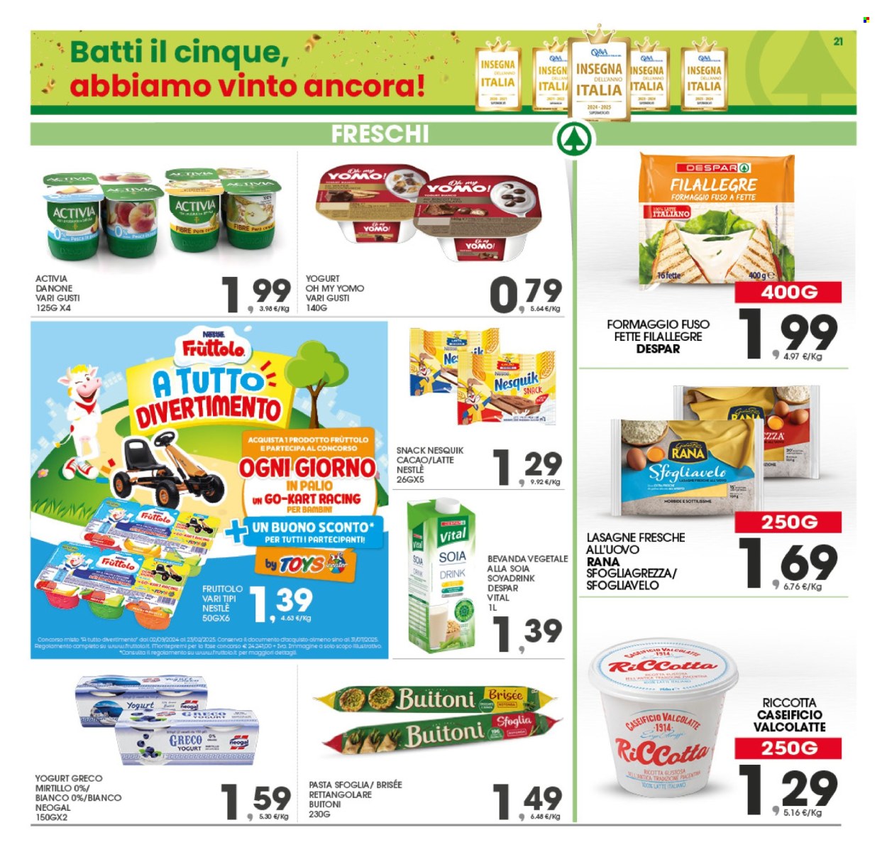 Leták Eurospar - 12.12.2024 - 24.12.2024. Strana 21