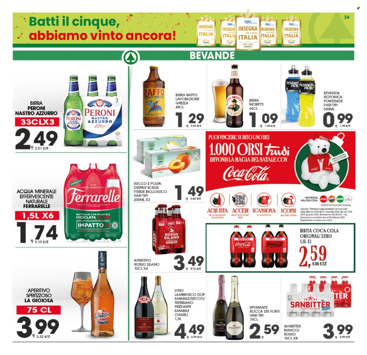 Volantino Eurospar - 12/12/2024 - 24/12/2024. Pagina 24