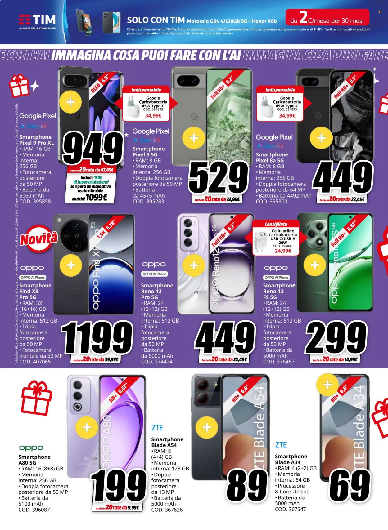 Volantino MediaWorld - 16/12/2024 - 24/12/2024. Pagina 3
