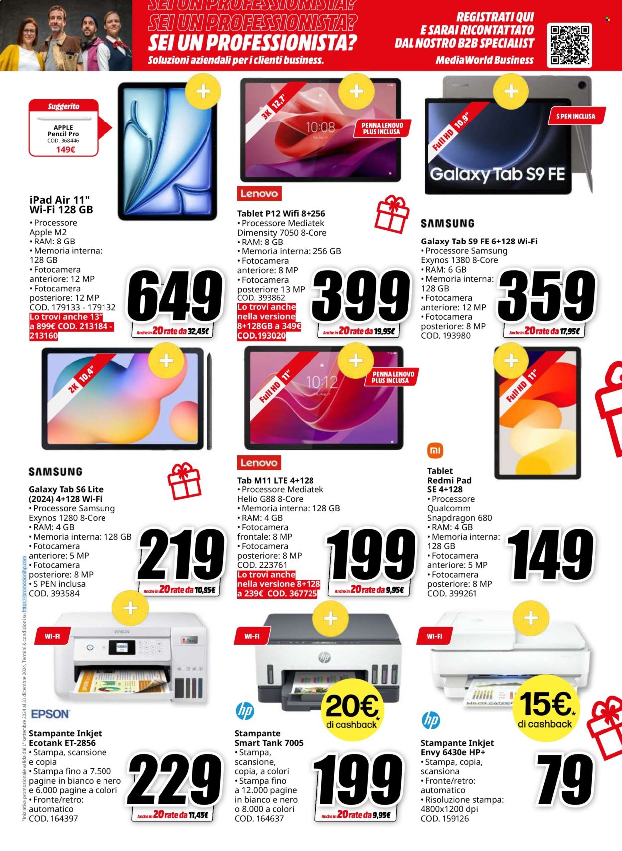 Volantino MediaWorld - 16/12/2024 - 24/12/2024. Pagina 11