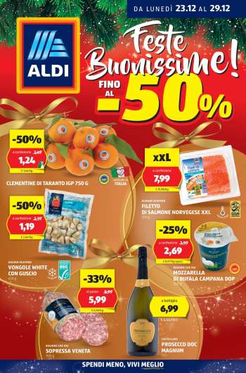 Volantino Aldi - 23/12/2024 - 29/12/2024.