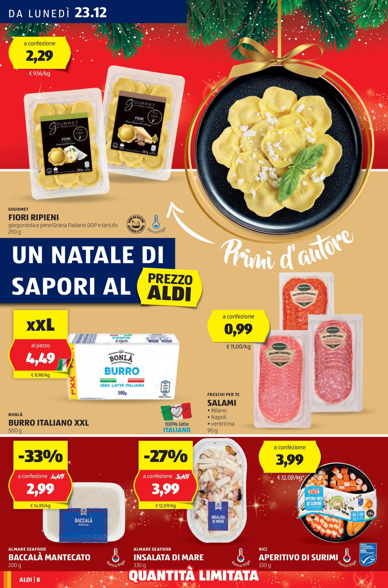 Volantino Aldi - 23/12/2024 - 29/12/2024. Pagina 8