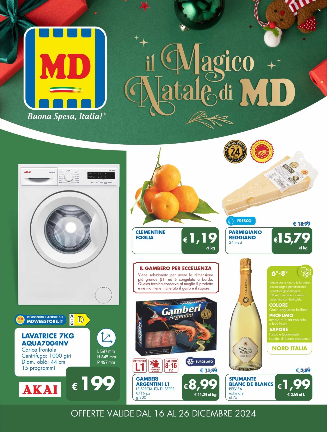 Leták MD Discount - 16.12.2024 - 26.12.2024. Strana 1