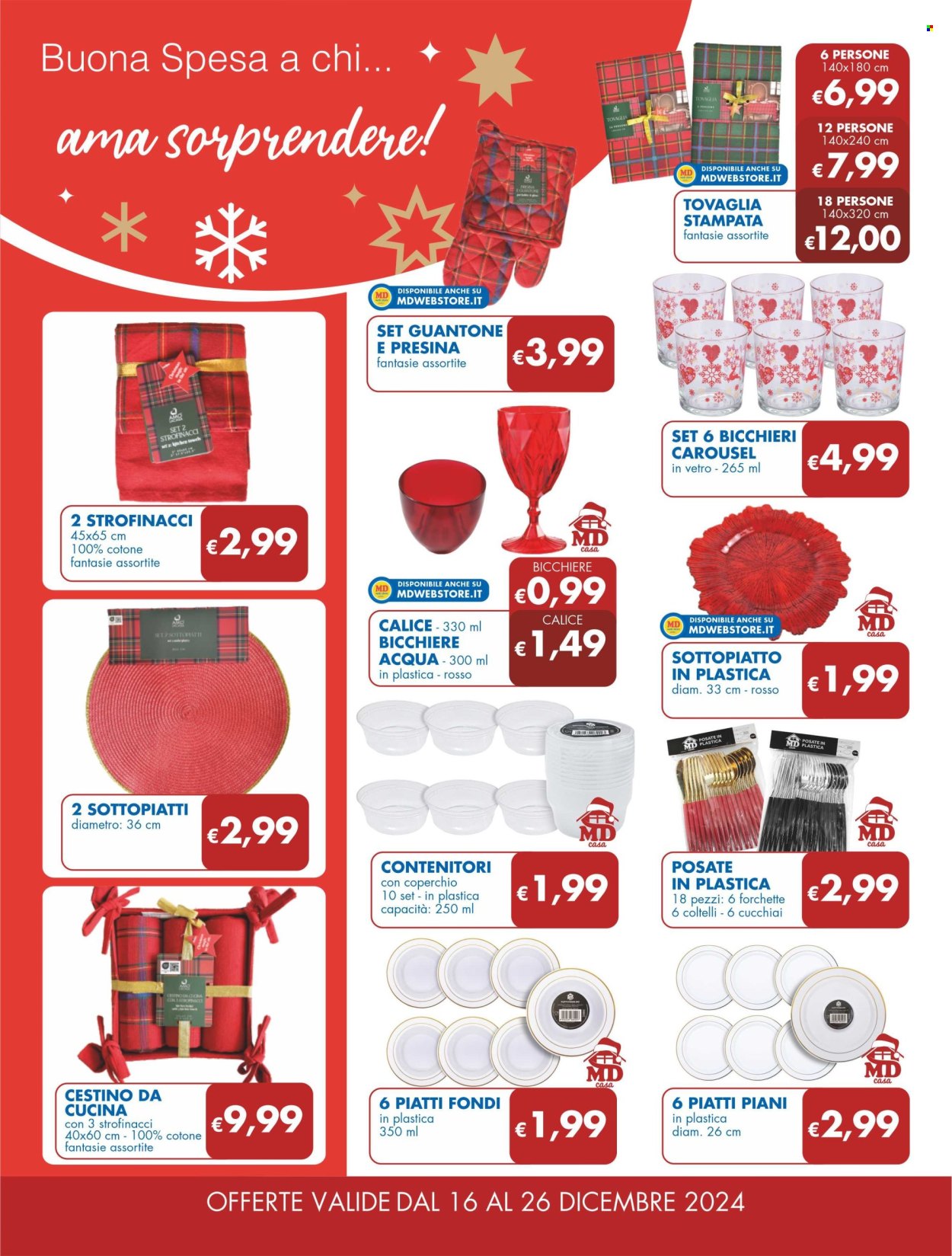 Volantino MD Discount - 16/12/2024 - 26/12/2024. Pagina 25