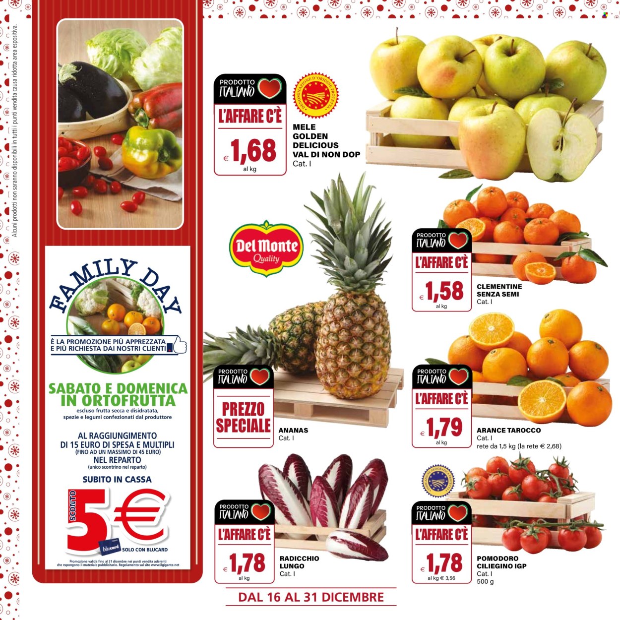 Volantino Il Gigante - 16/12/2024 - 31/12/2024. Pagina 24