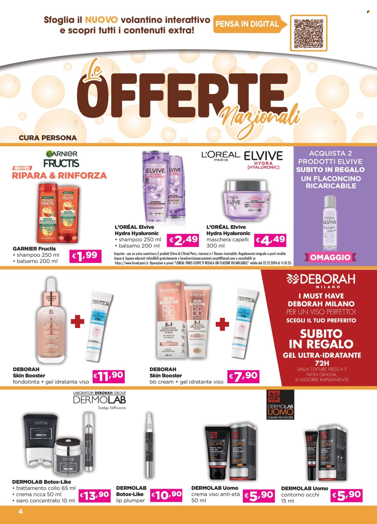 Leták Acqua & Sapone - 21.12.2024 - 14.1.2025. Strana 4