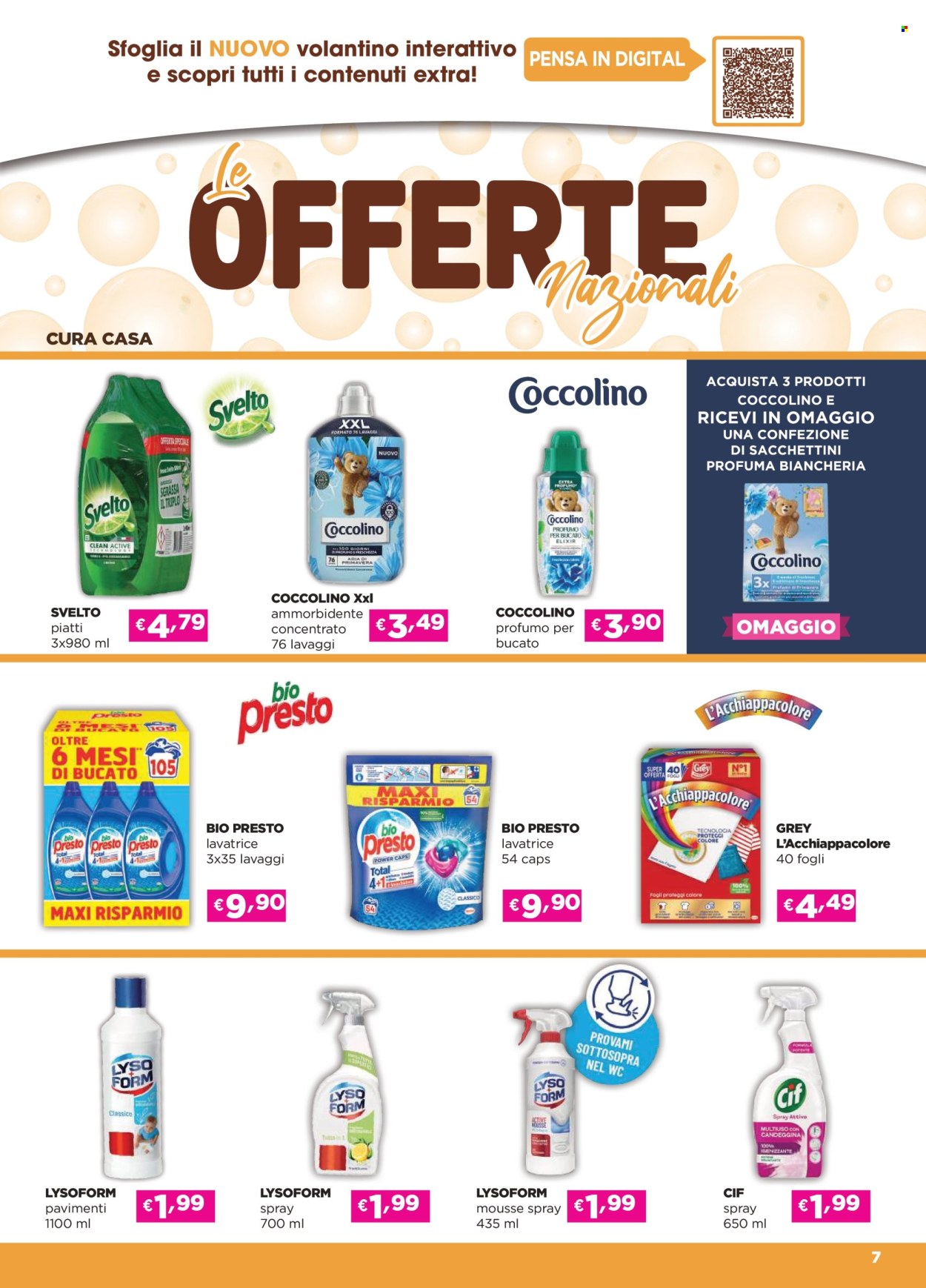 Volantino Acqua & Sapone - 21/12/2024 - 14/1/2025. Pagina 7