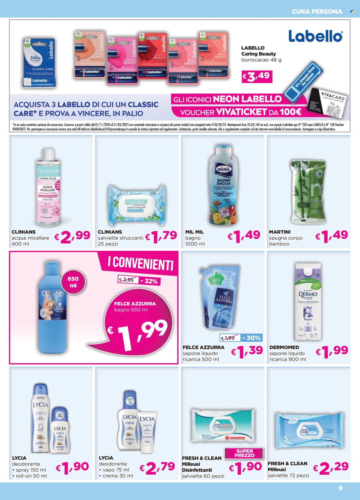 Volantino Acqua & Sapone - 21/12/2024 - 14/1/2025. Pagina 9