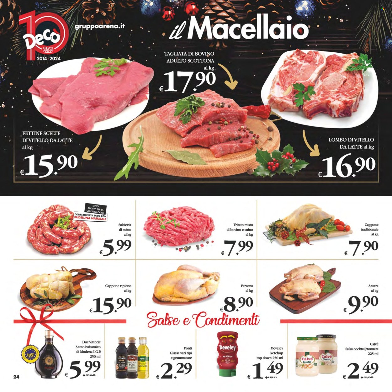 Volantino Deco - 17/12/2024 - 26/12/2024. Pagina 24