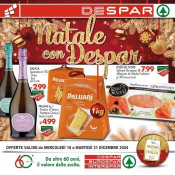 Volantino Despar - 18/12/2024 - 31/12/2024.