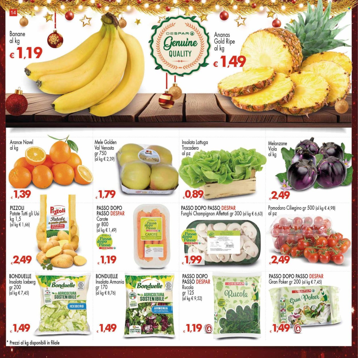 Leták Eurospar - 18.12.2024 - 31.12.2024. Strana 14