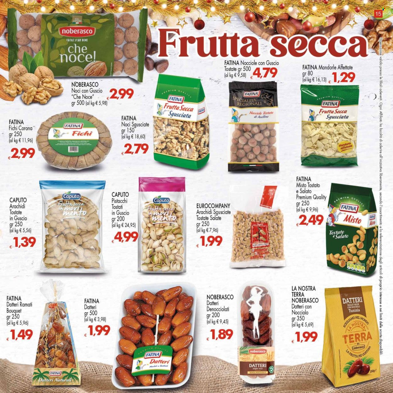 Volantino Eurospar - 18/12/2024 - 31/12/2024. Pagina 15