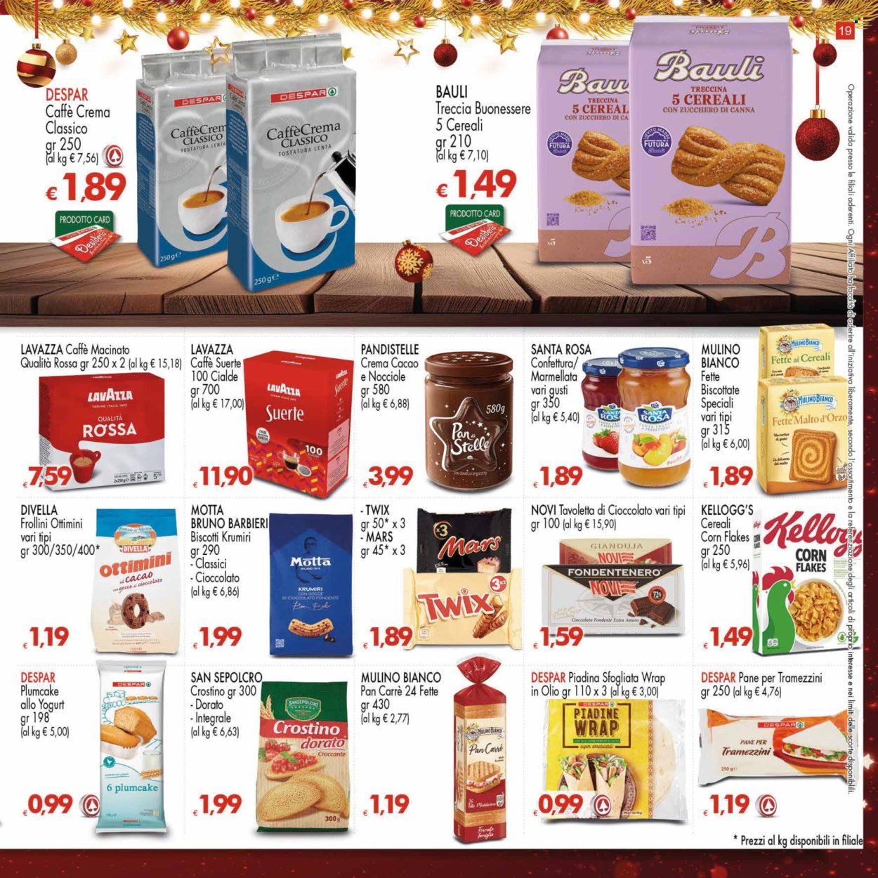 Volantino Eurospar - 18/12/2024 - 31/12/2024. Pagina 19