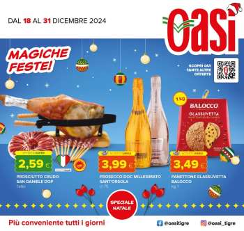 Volantino Oasi - 18/12/2024 - 31/12/2024.