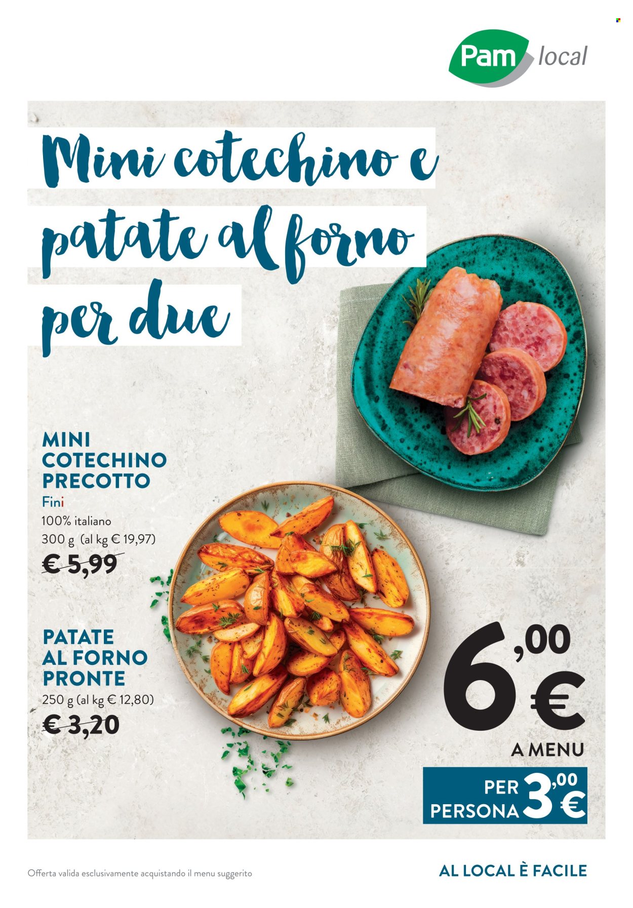Volantino Pam local. Pagina 1